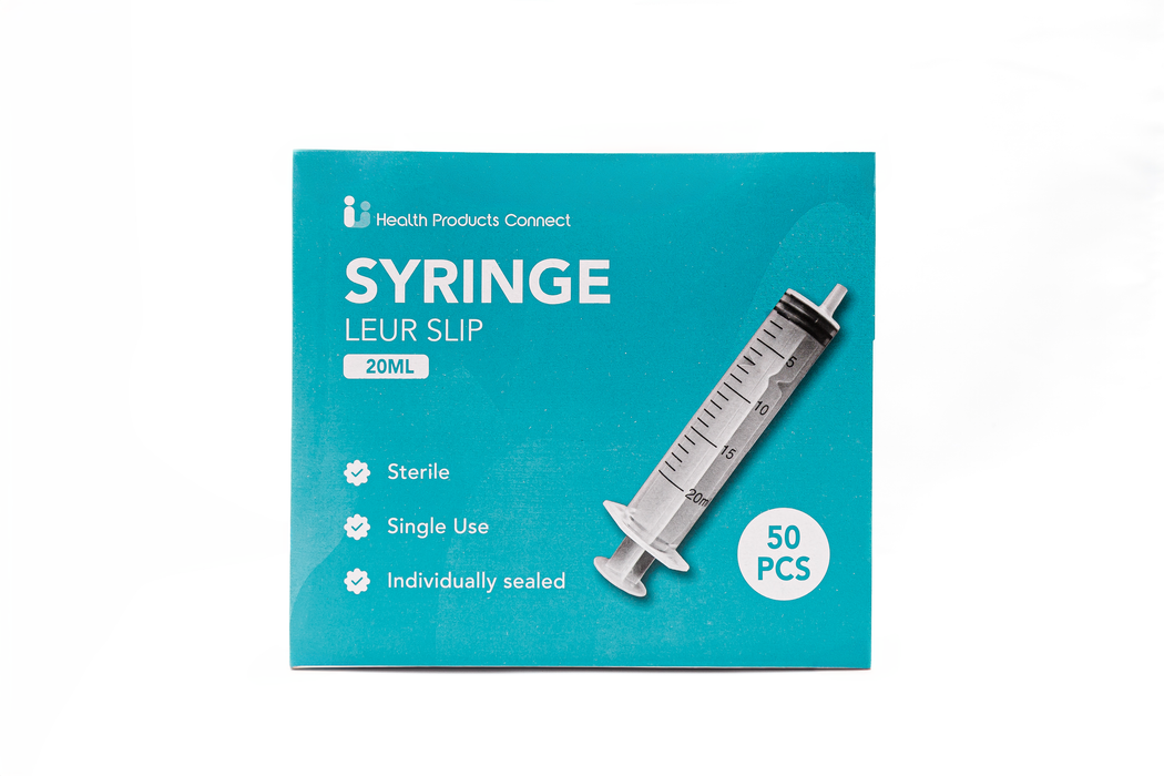 Syringe 20mL Leur Slip