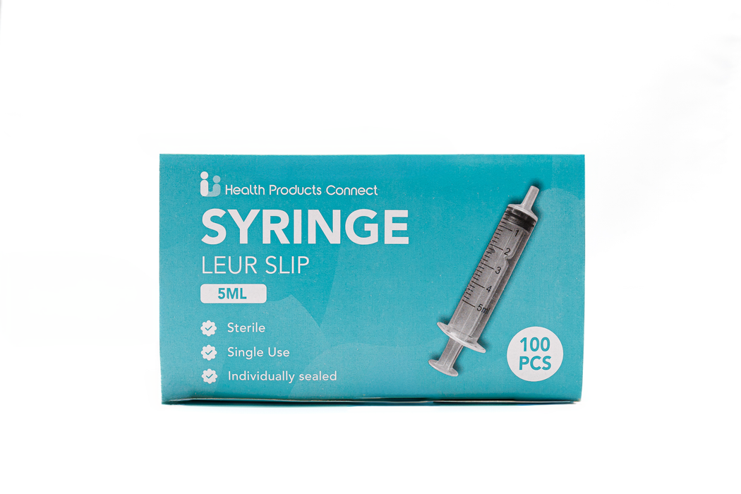 Syringe 5mL Leur Slip