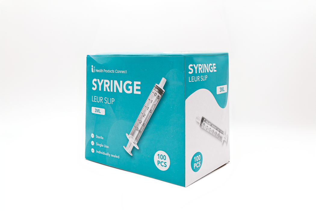 Syringe 3mL Leur Slip