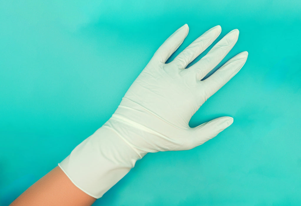 Latex Examination Gloves Powder Free