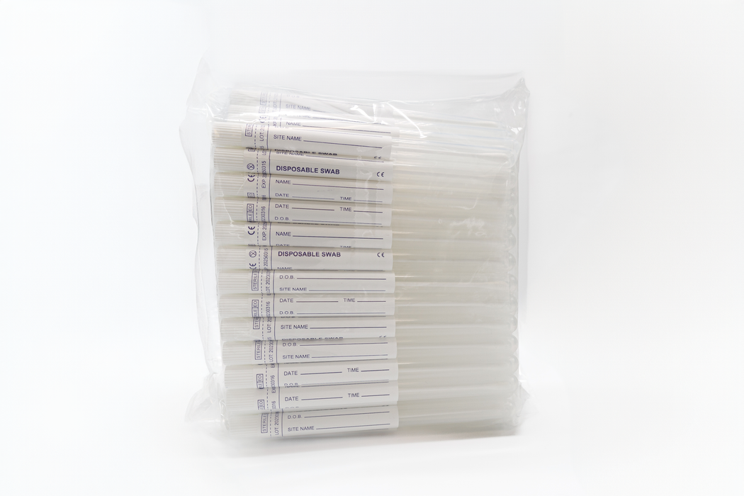 Swab Dry White Cap