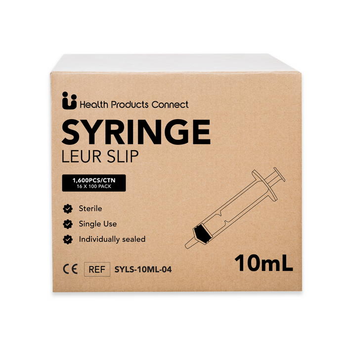 Syringe 10mL Leur Slip